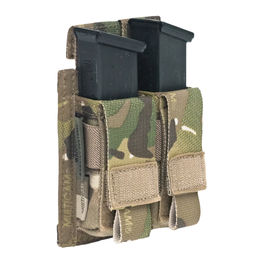 Διπλή Θήκη Γεμιστήρων Πιστολιού Warrior Assault Double 9mm Pistol Pouch Multicam