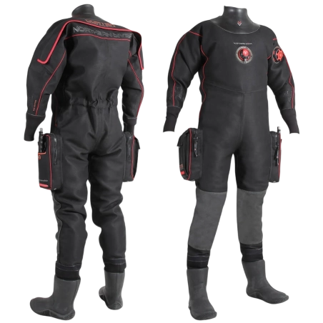 Στεγανή Στολή Northern Diver Cortex Red Tri-Laminate Diving Drysuit