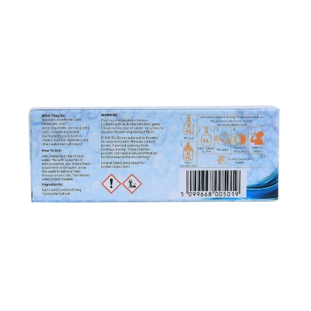 Ταμπλέτες Καθαρισμού Νερού Aquatabs Water purification (50 Tablets)