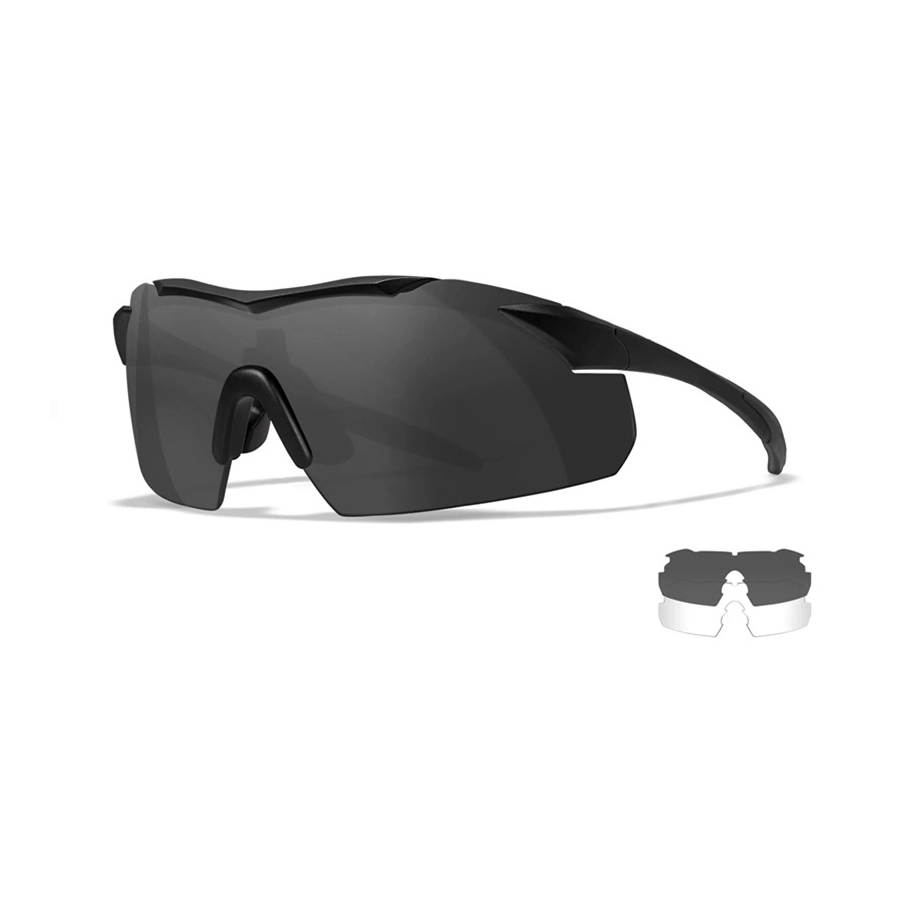 Αντιβαλλιστικά Γυαλιά Ηλίου Wiley-X VAPOR Grey/Clear Matte Black Frame