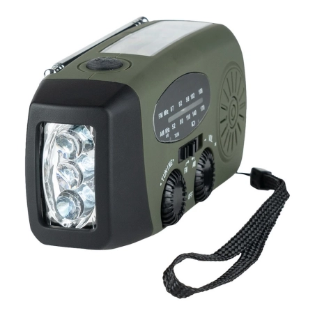 Ραδιόφωνο Έκτακτης Ανάγκης Fosco Emergency Crank Radio