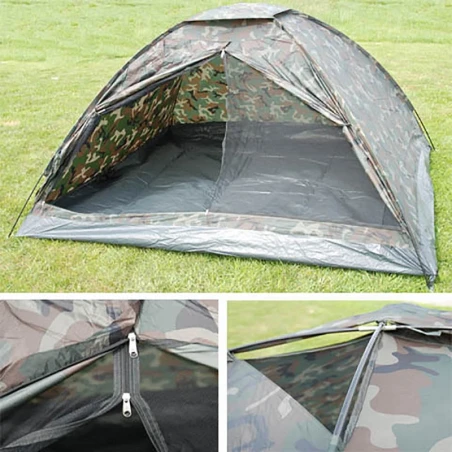 Σκηνή Παραλλαγής Fosco US Woodland Camo 4 Ατόμων