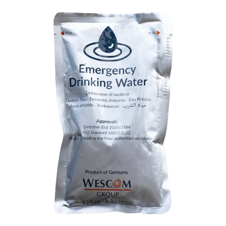 Φακελάκια Νερού Emergency Drinking Water 4 X 125 ml