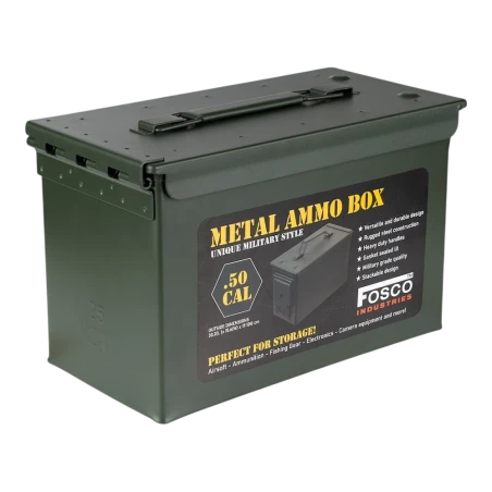 Μεταλλικό Κουτί Αποθήκευσης Ammo Box Cal. 50mm