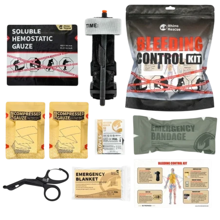 Κιτ Αντιμετώπισης Αιμορραγιών Rhino Rescue Bleeding Control Kit