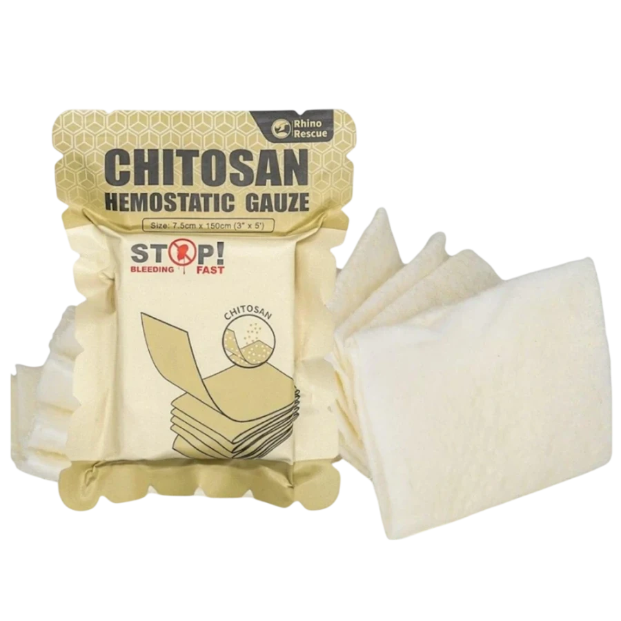 Αιμοστατική Γάζα Z-Fold Rhino Rescue Chitosan