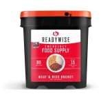 Γεύματα Εκτάκτου Ανάγκης ReadyWise Meat Bucket and Rice - 80 Servings
