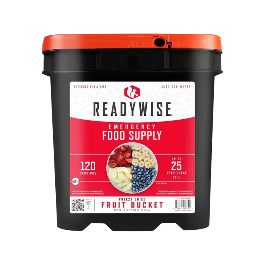 Γεύματα Εκτάκτου Ανάγκης ReadyWise Fruit Bucket - 120 Servings