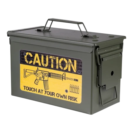 Μεταλλικό Κουτί Αποθήκευσης Ammo Box Cal. 50mm