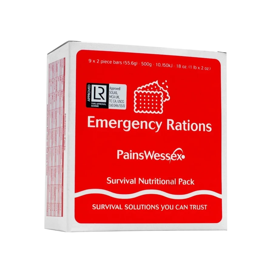 Μπάρες Υψηλής Ενέργειας PainsWessex Survival Nutritional Pack High Energy