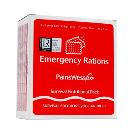 Μπάρες Υψηλής Ενέργειας PainsWessex Survival Nutritional Pack High Energy