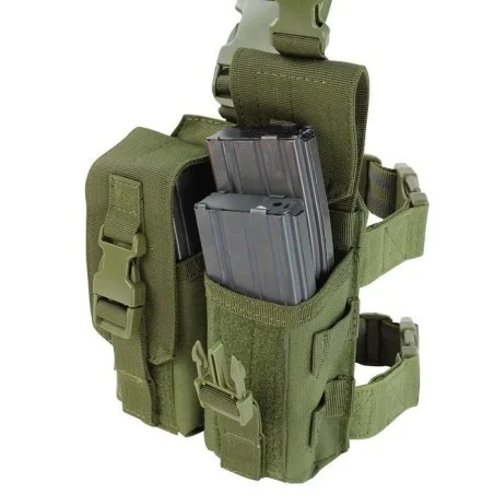 Διπλή Θήκη Γεμιστήρων Μηρού Condor Drop Leg M4 Mag Pouch