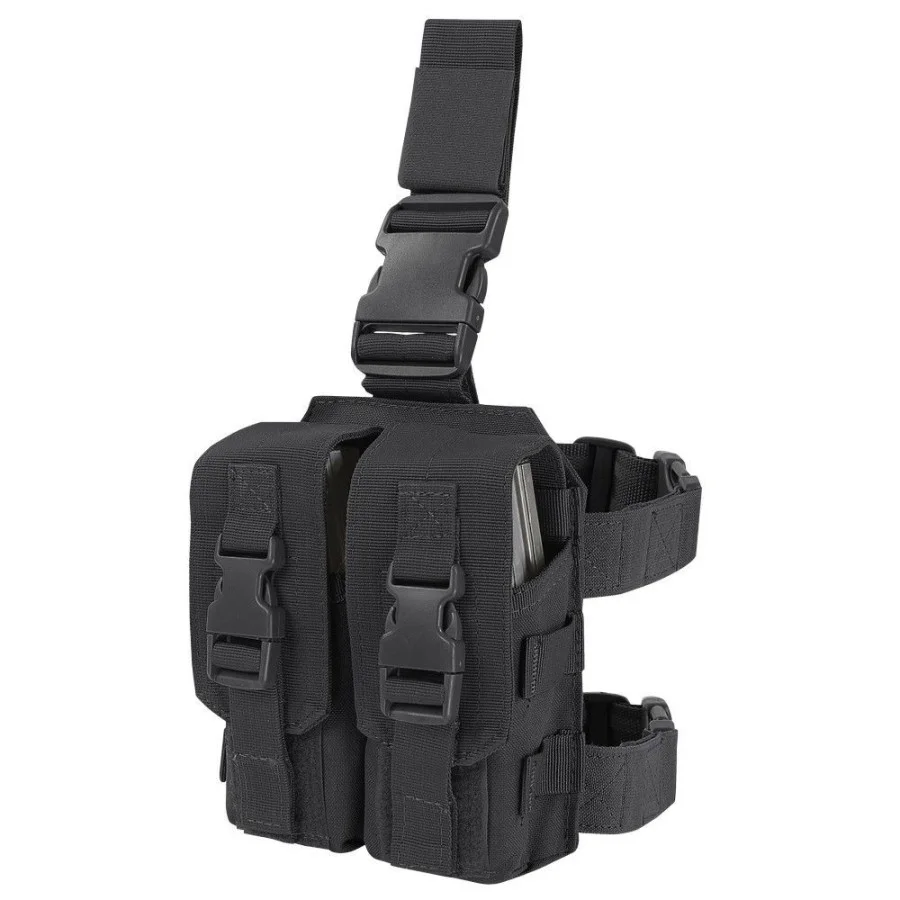 Διπλή Θήκη Γεμιστήρων Μηρού Condor Drop Leg M4 Mag Pouch
