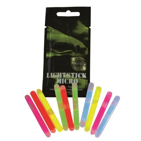 Ράβδοι Χημικού Φωτός MIL-TEC 3 Ωρών Light Stick Micro 5cm 10 τεμχ