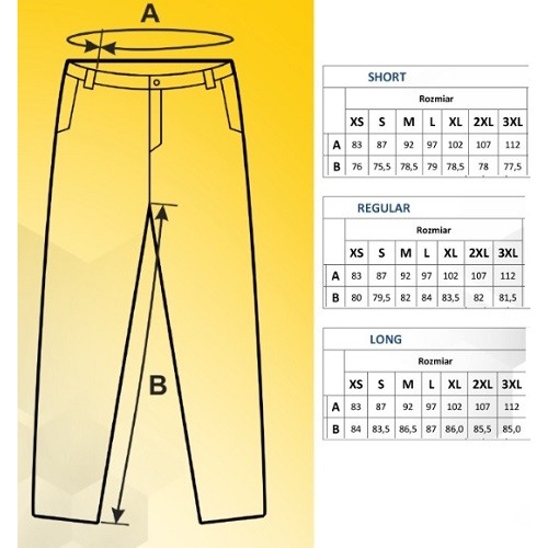 Size chart image