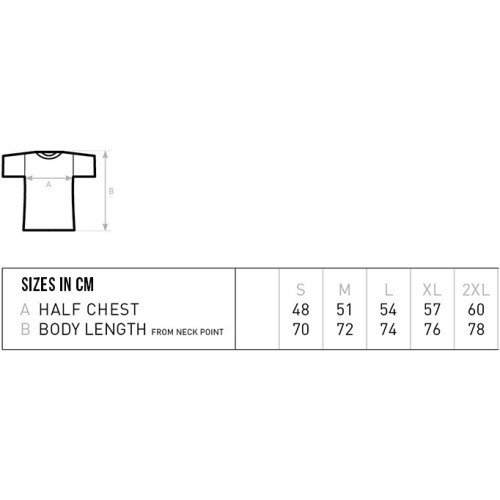 Size chart image
