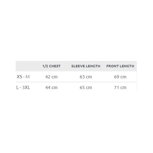 Size chart image
