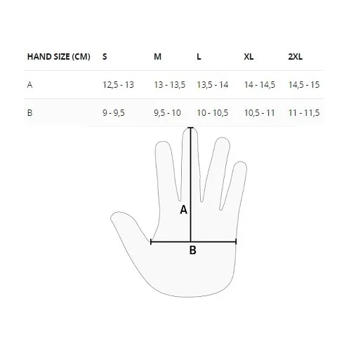 Size chart image