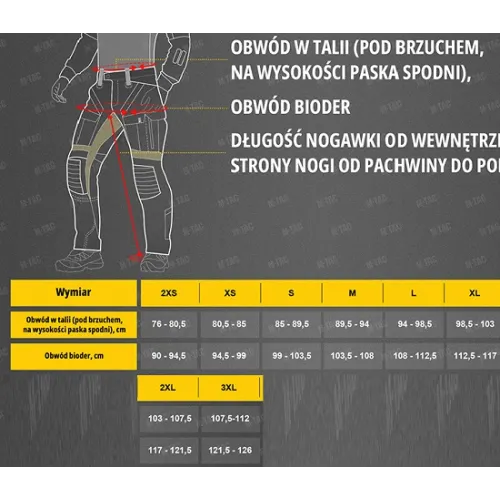 Size chart image