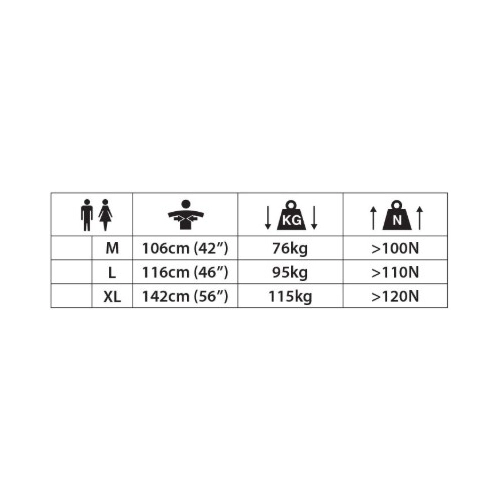 Size chart image