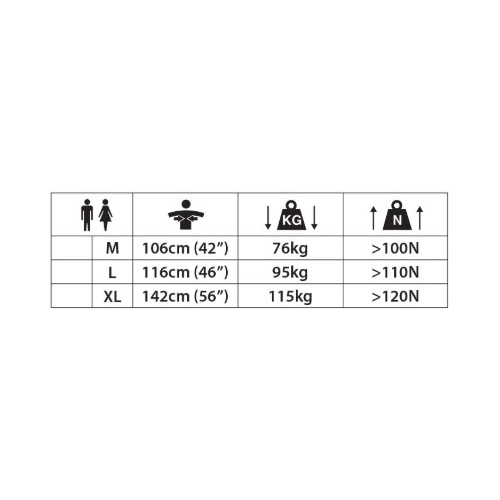 Size chart image