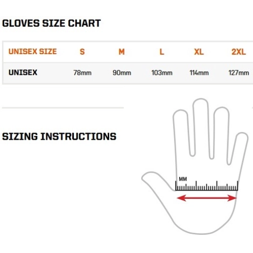 Size chart image